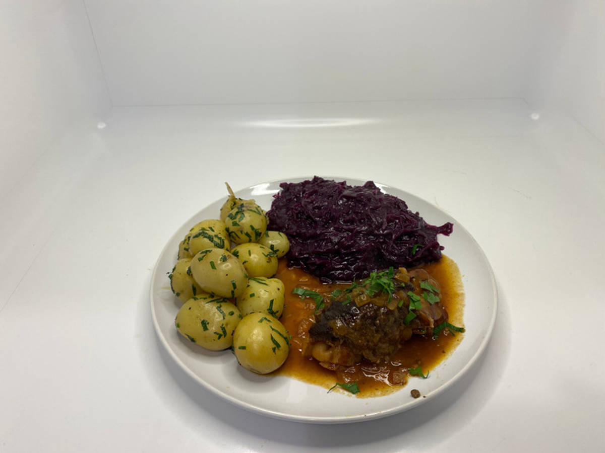Hausgemachte Rouladen! Mit Bratensoße