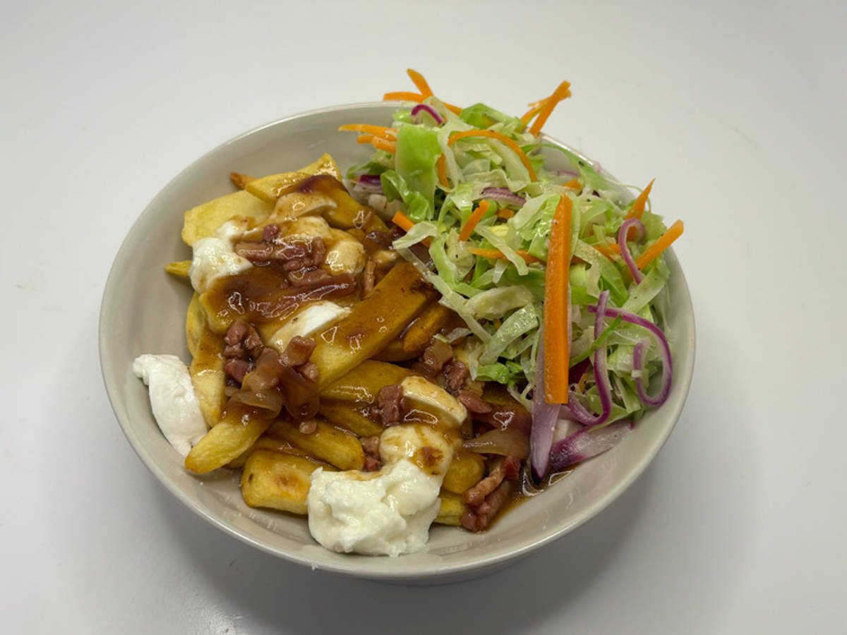 Pulled Pork Poutine aus Kanada