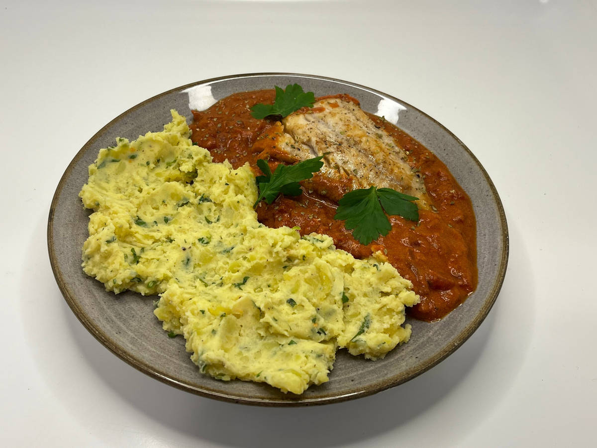 Fisch in Tomatensoße