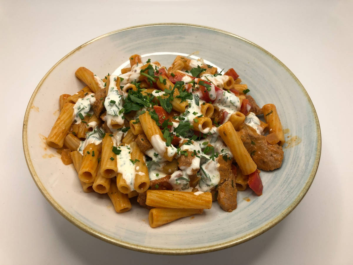 Gulasch Rigatoni!