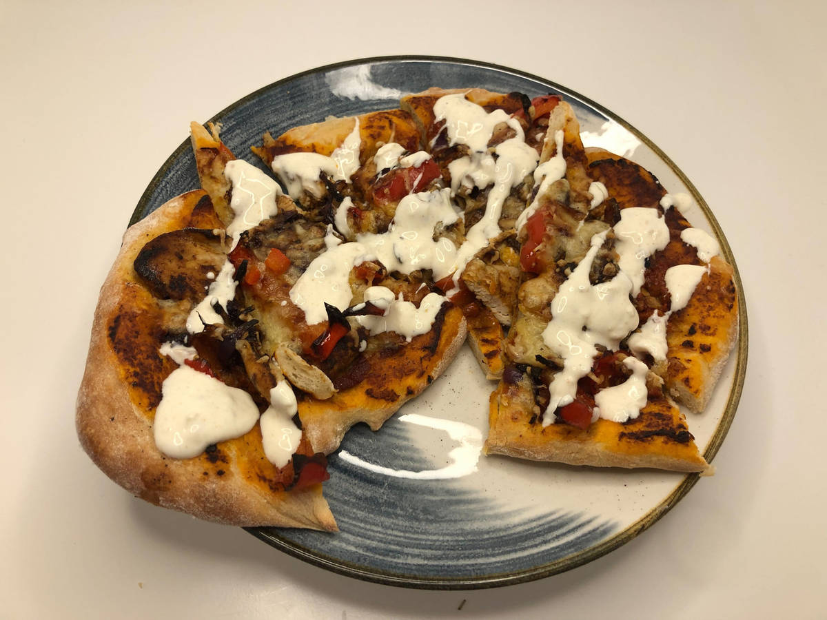 Hähnchen Shawarma Pizza!