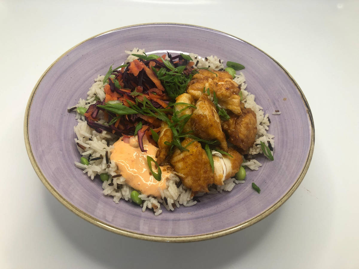 Karaage Edamame Bowl!