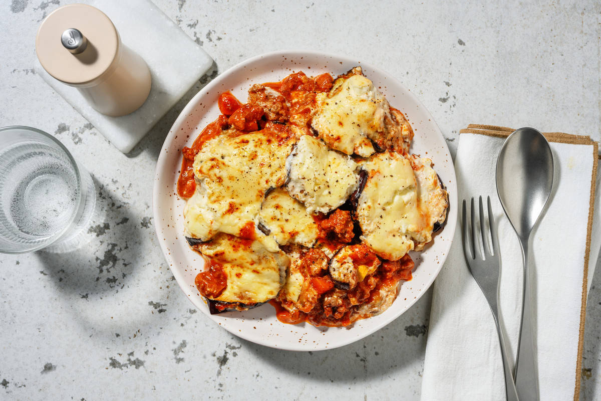 Greek Style Lamb Moussaka
