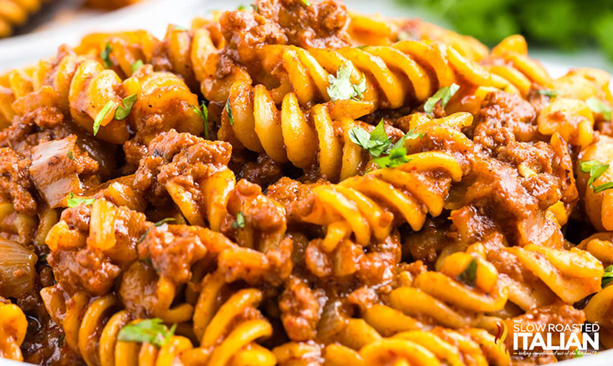 Sour Cream Chicken Enchilada Pasta Bake SuperQuick Creamy Beef