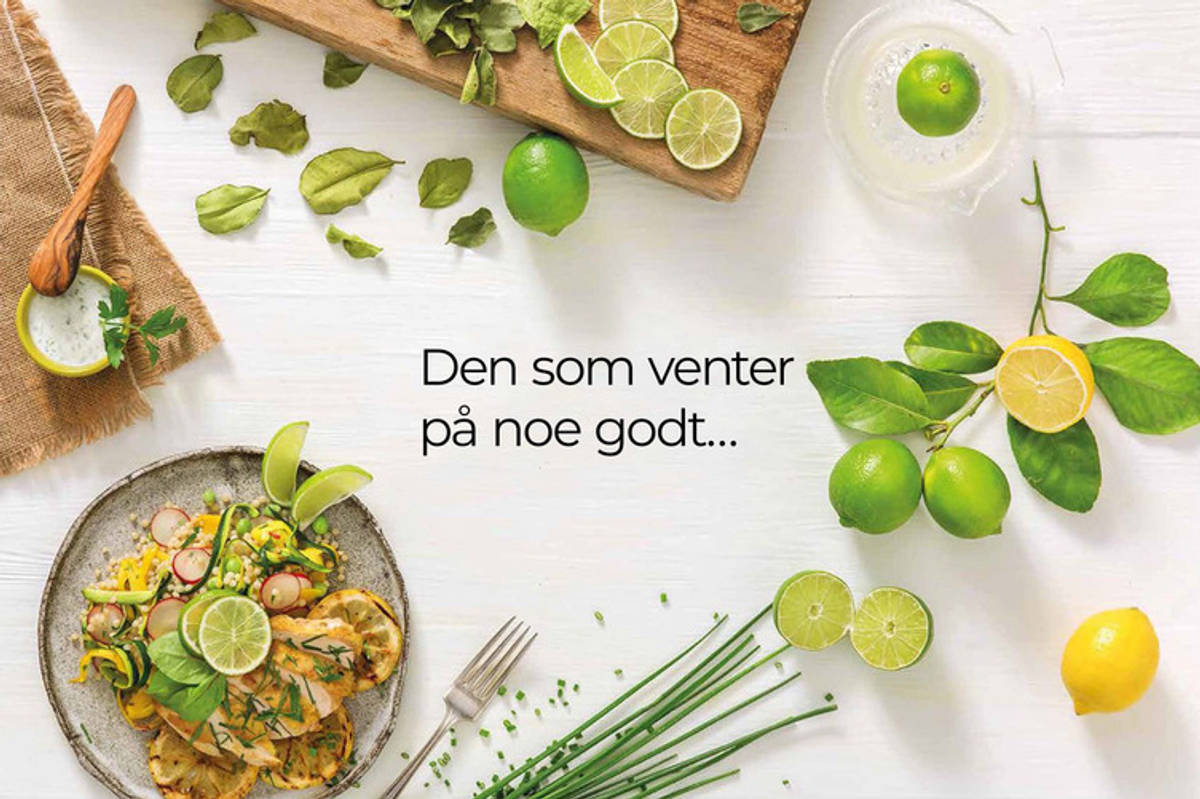 Middelhavskrydret fattoushsalat og torsk