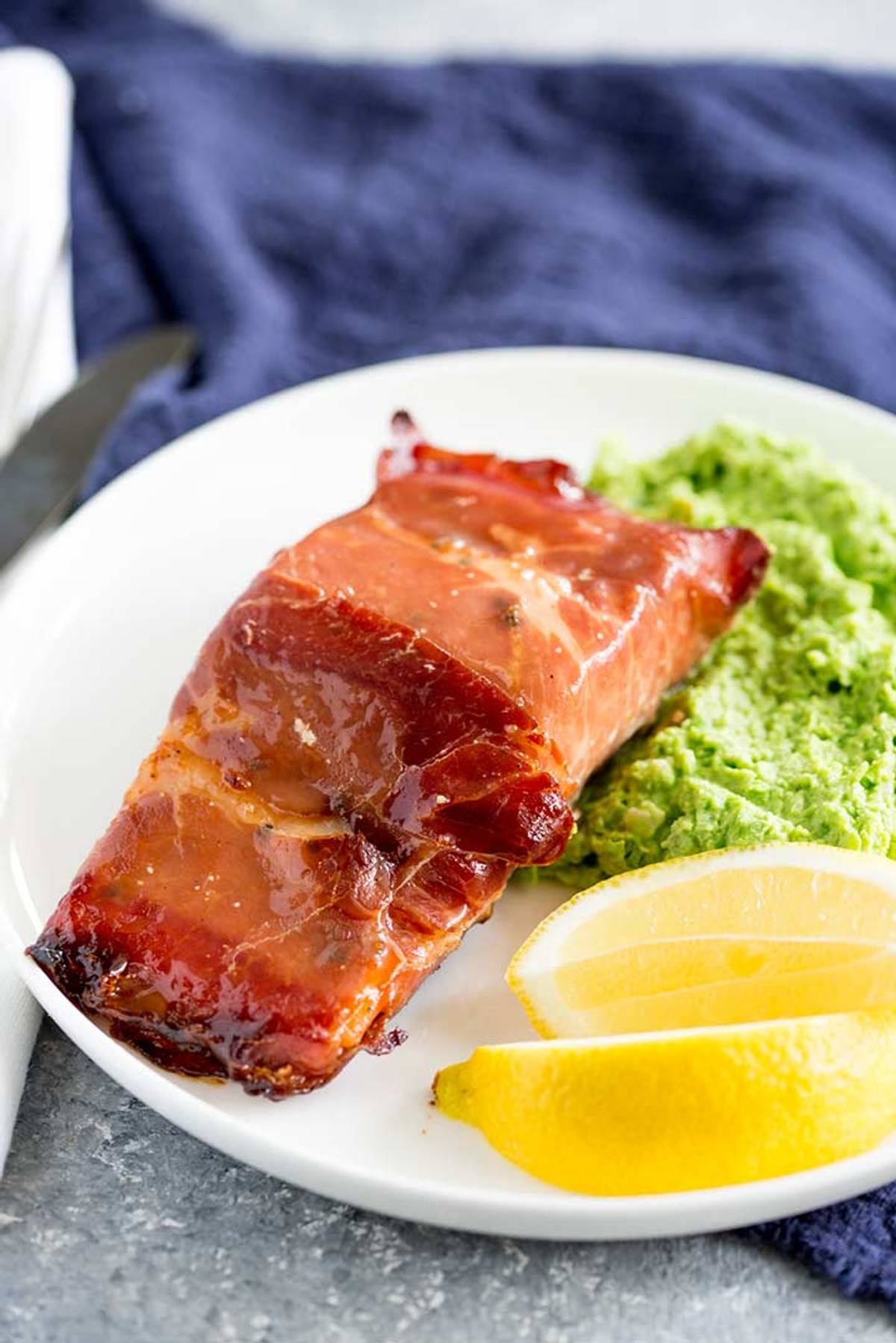 Prosciutto-Wrapped Salmon