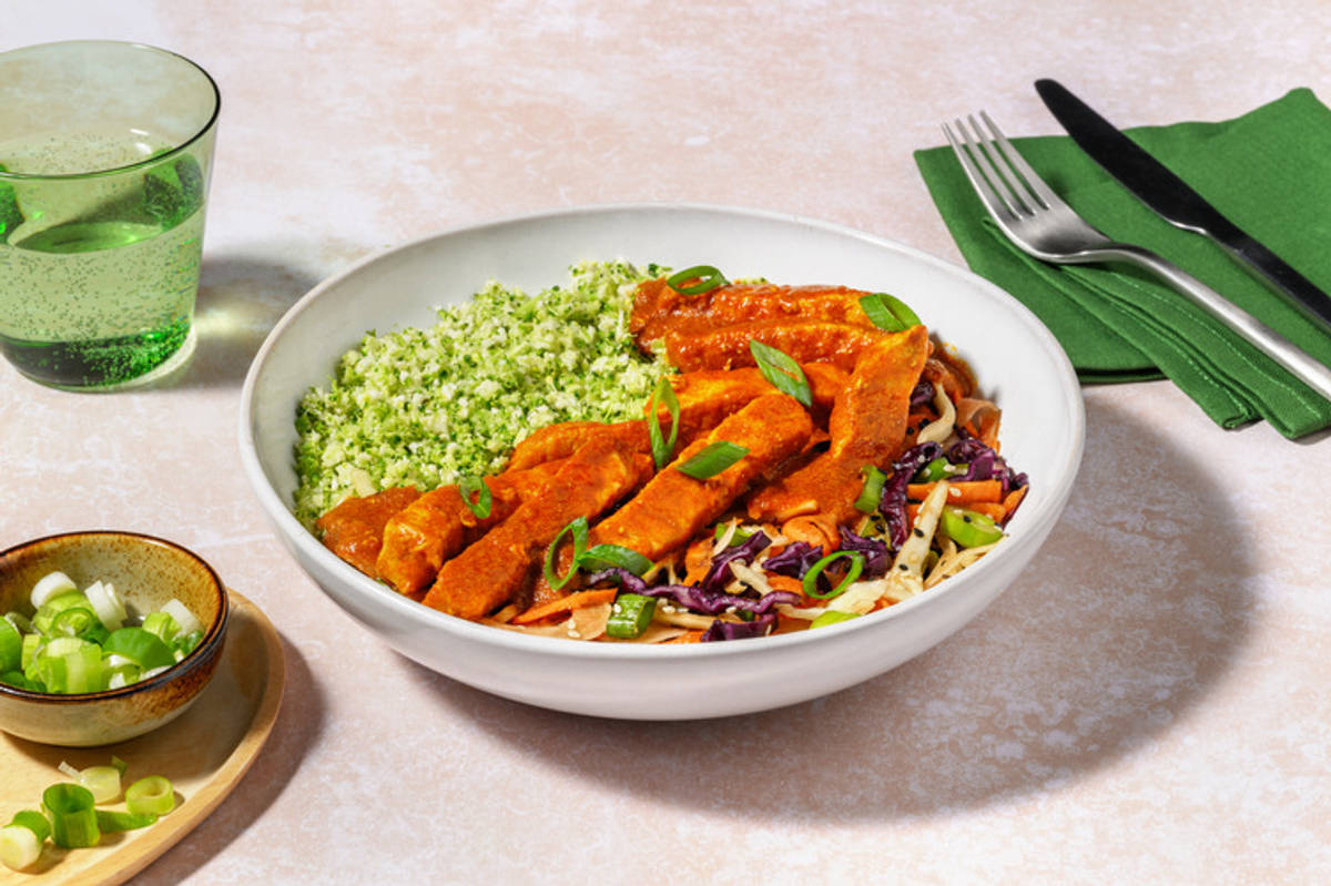 Express Pork Curry & Japanese Slaw