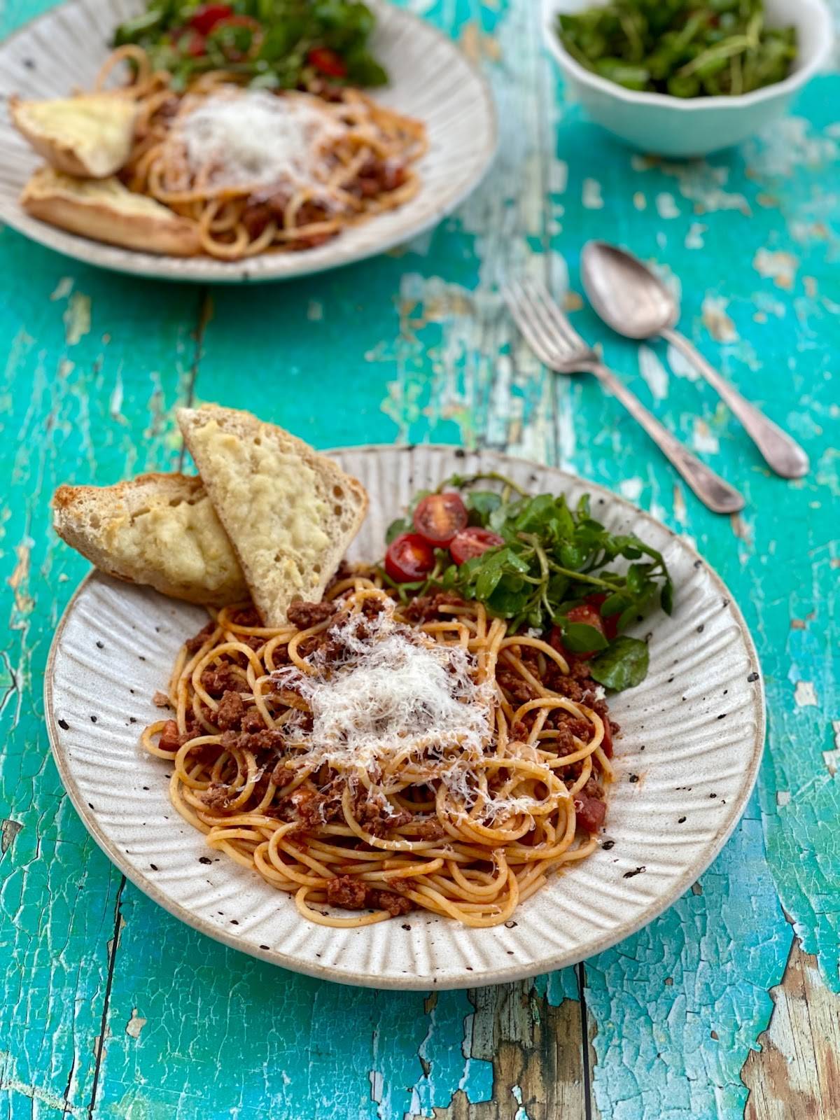 Ultimate Beef and Bacon Spaghetti Bolognese