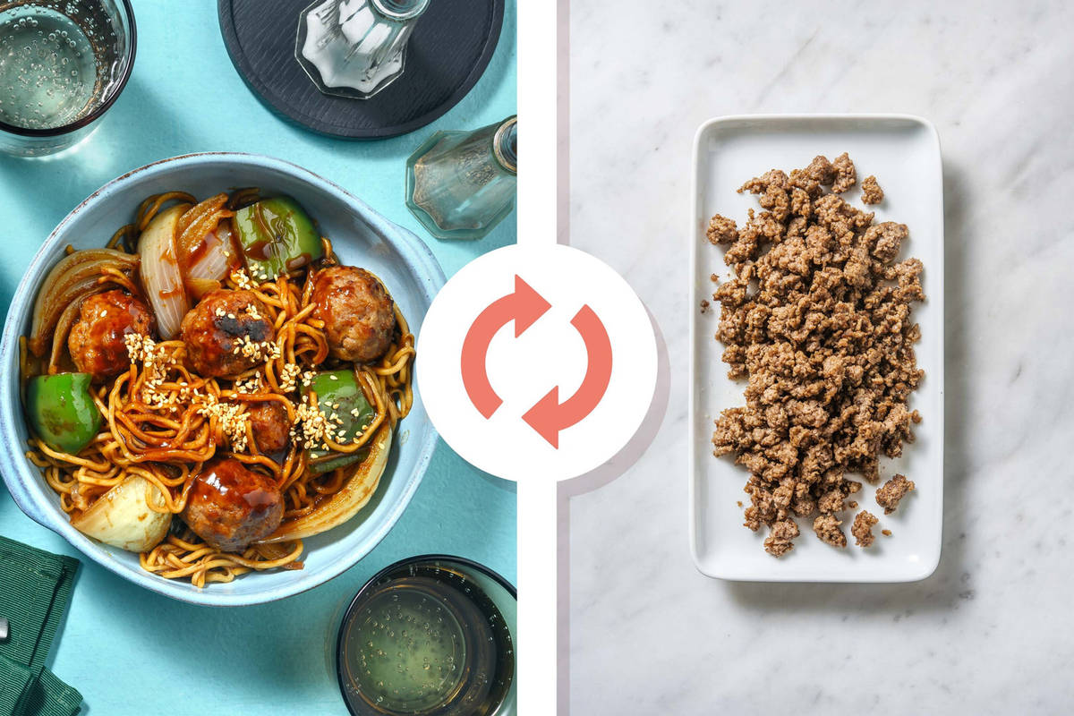 Honey Garlic Beef Meatballs