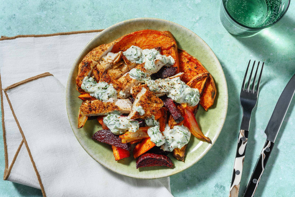 Pandestegt kyllingebryst