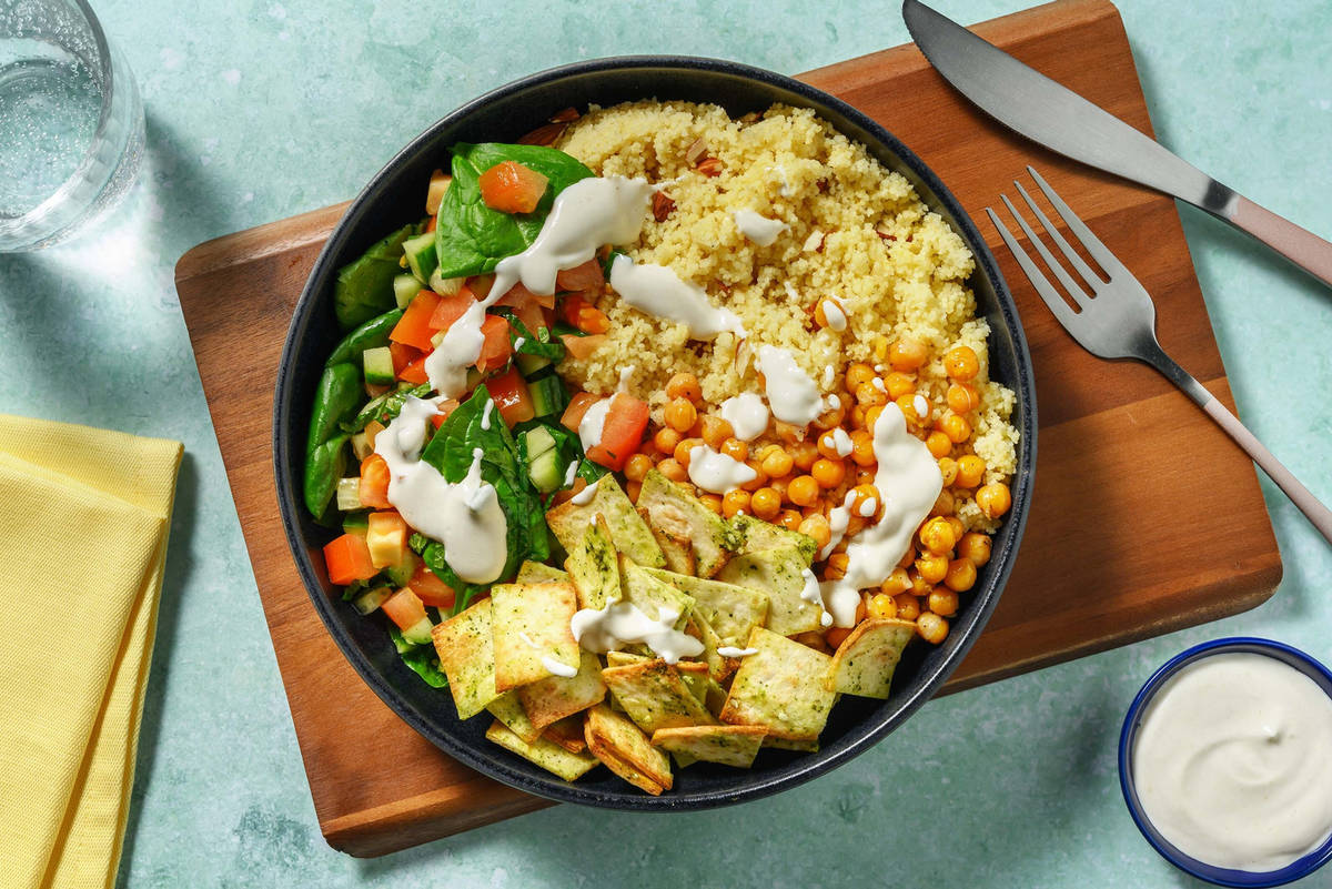 Mellemøstlig kikærtebowl