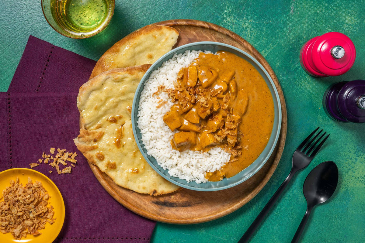 Ultimate Butter Chicken and Buttery Naan 