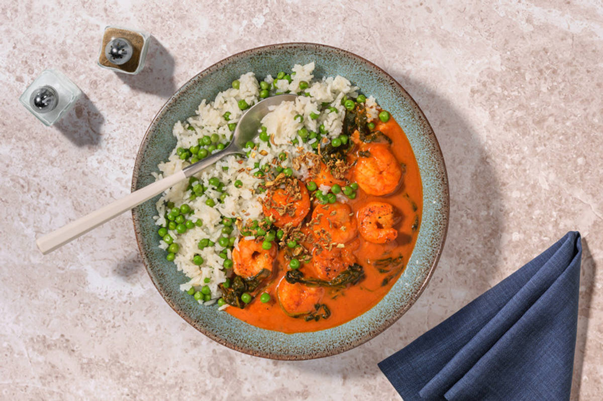 Tandoori Prawn Masala Curry