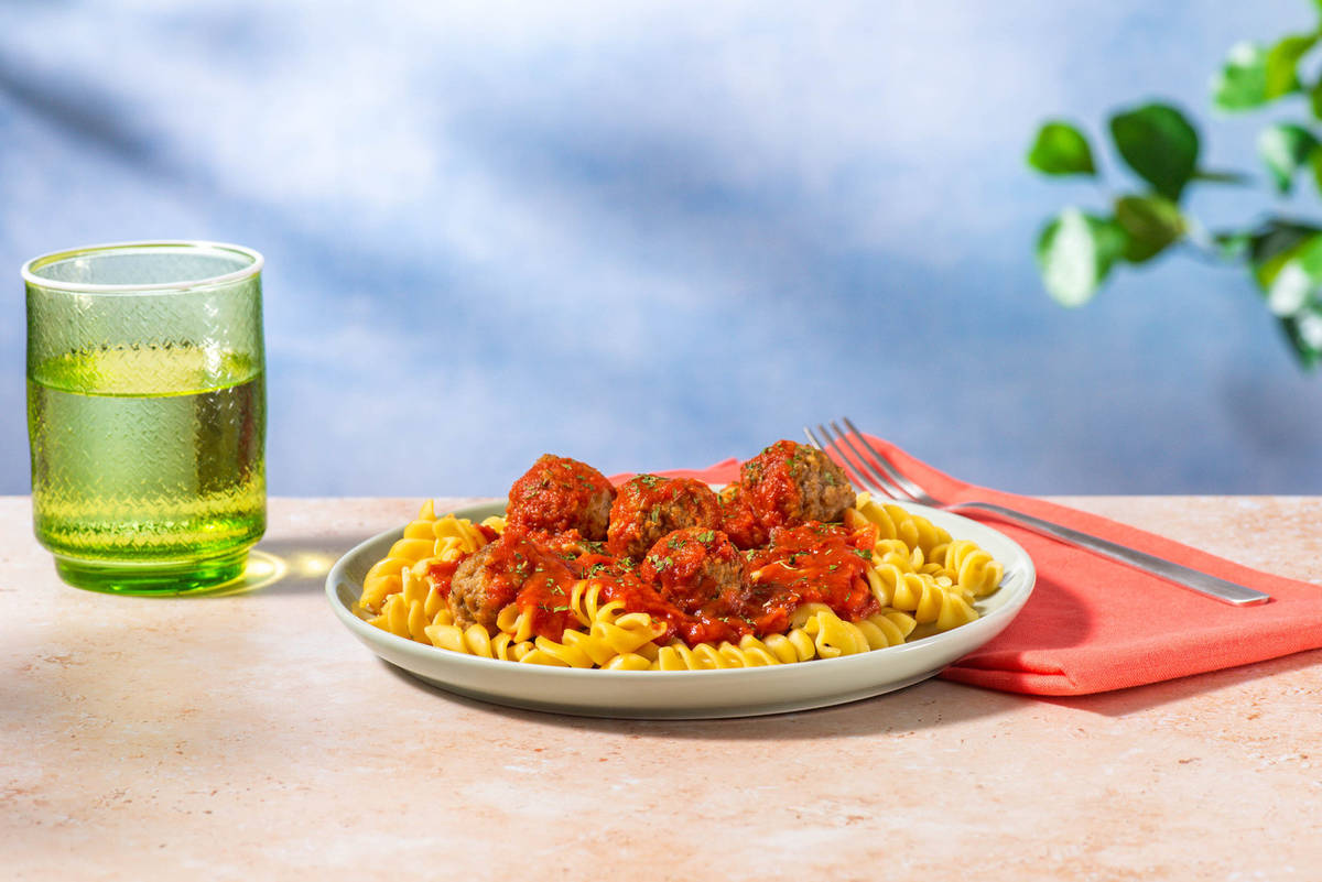 Rotini with Marinara Sauce