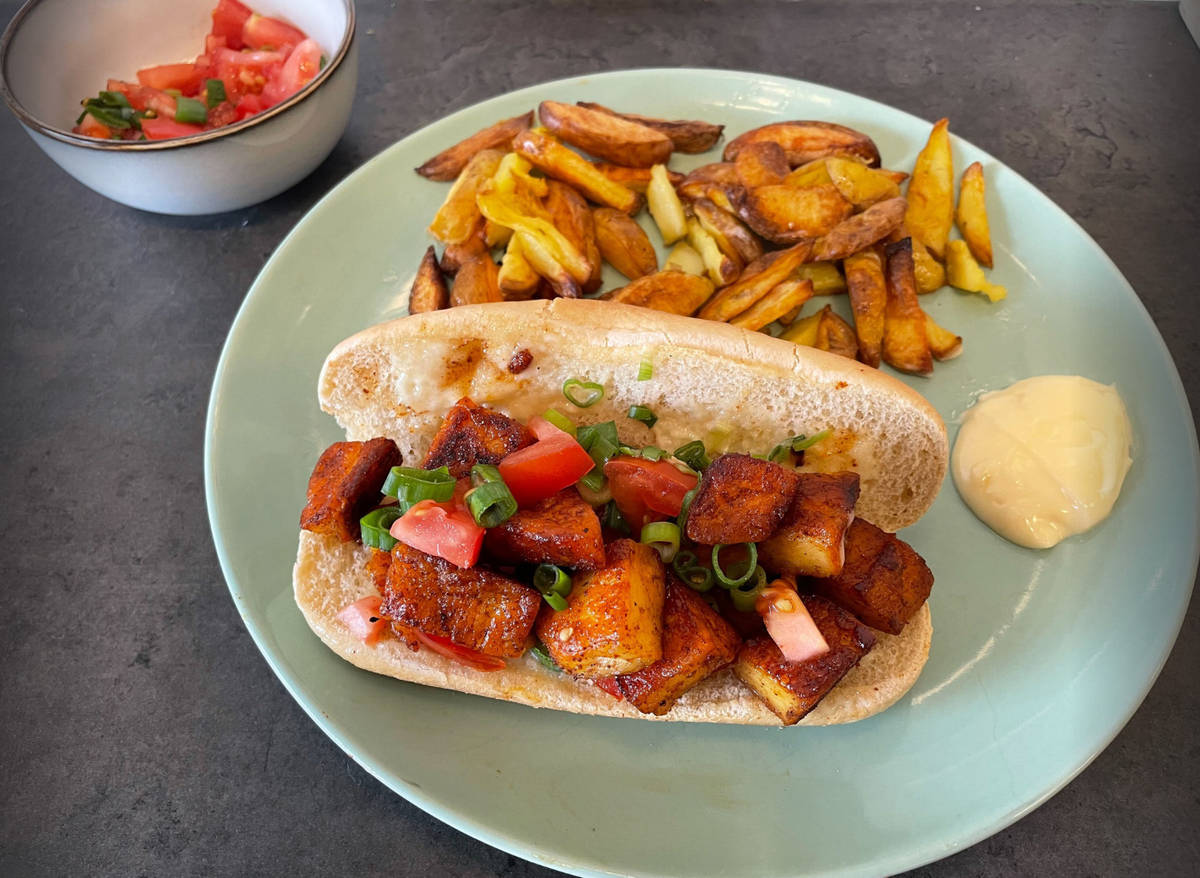 Honey glazed grilled cheese hotdog