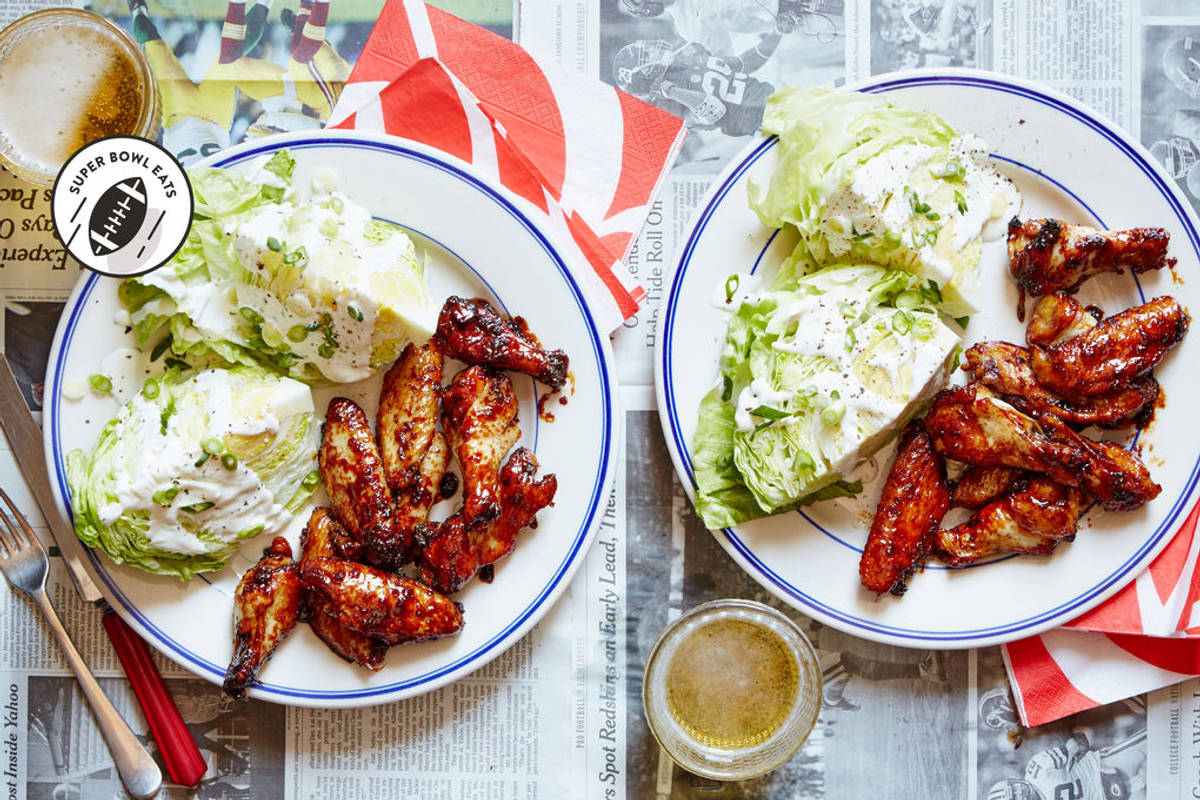 Golden Fried Dill-Garlic Chicken Wings