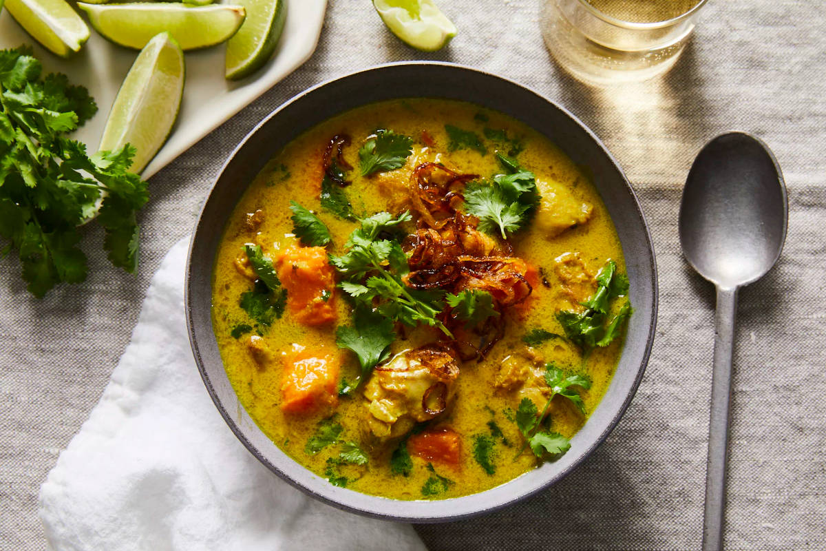 SuperQuick Miso-Coconut Chicken Curry