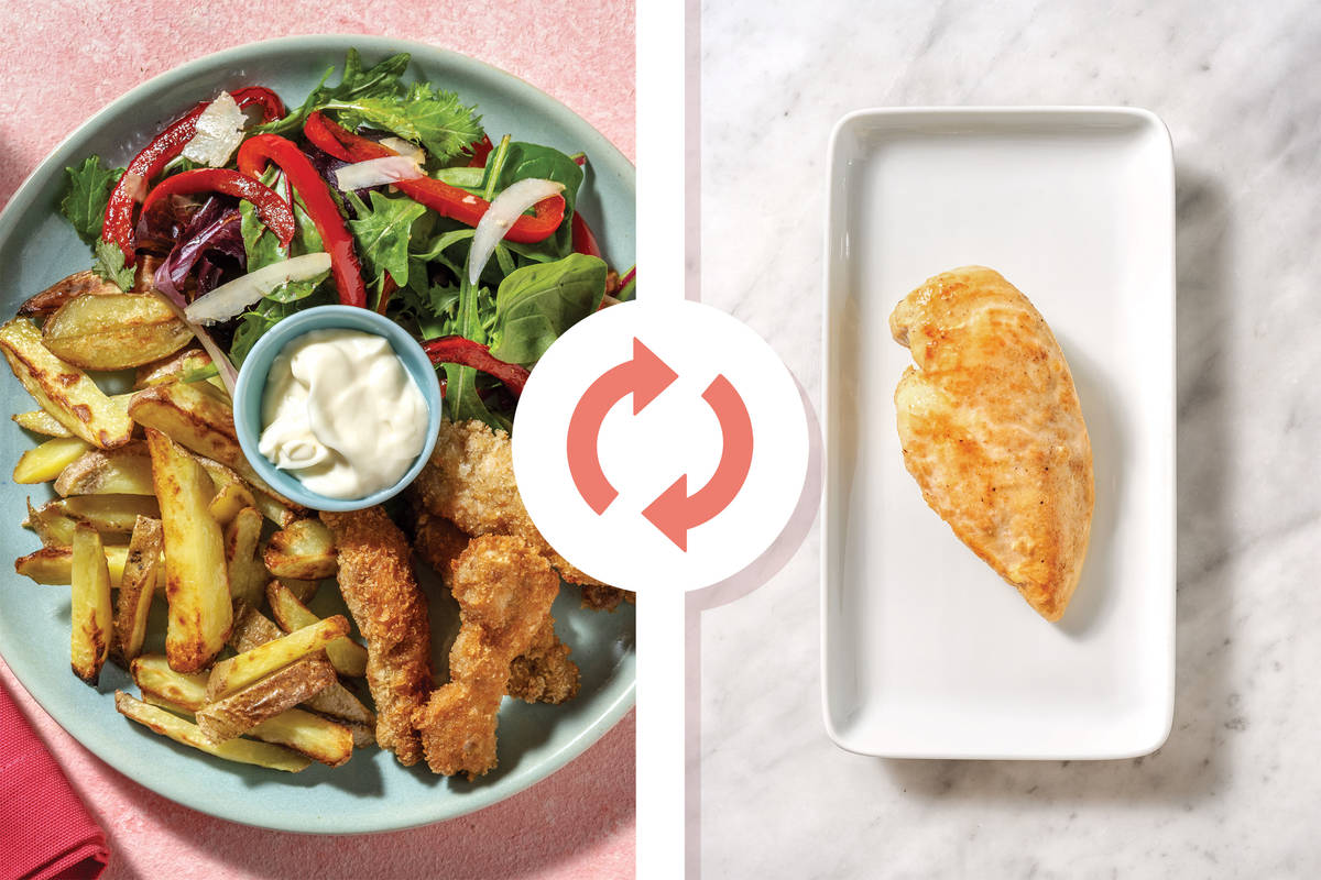 Aussie-Spiced Crumbed Chicken