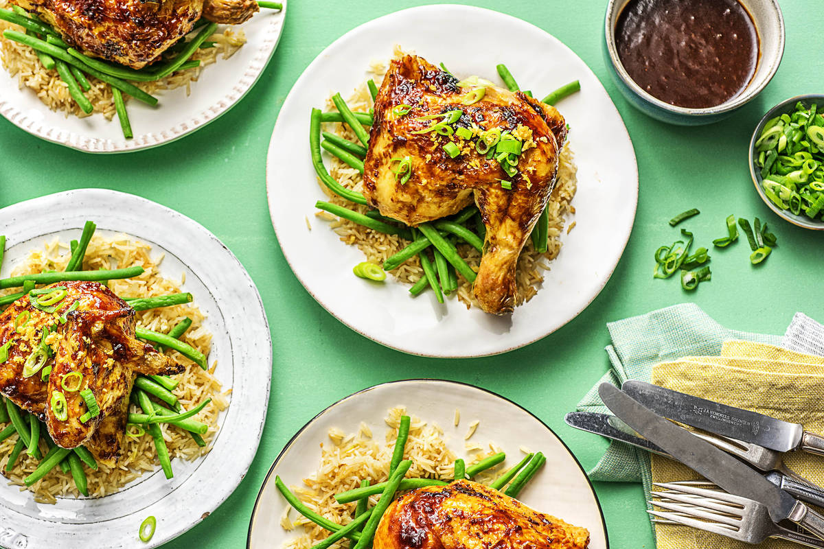 Adobo-Glazed Chicken