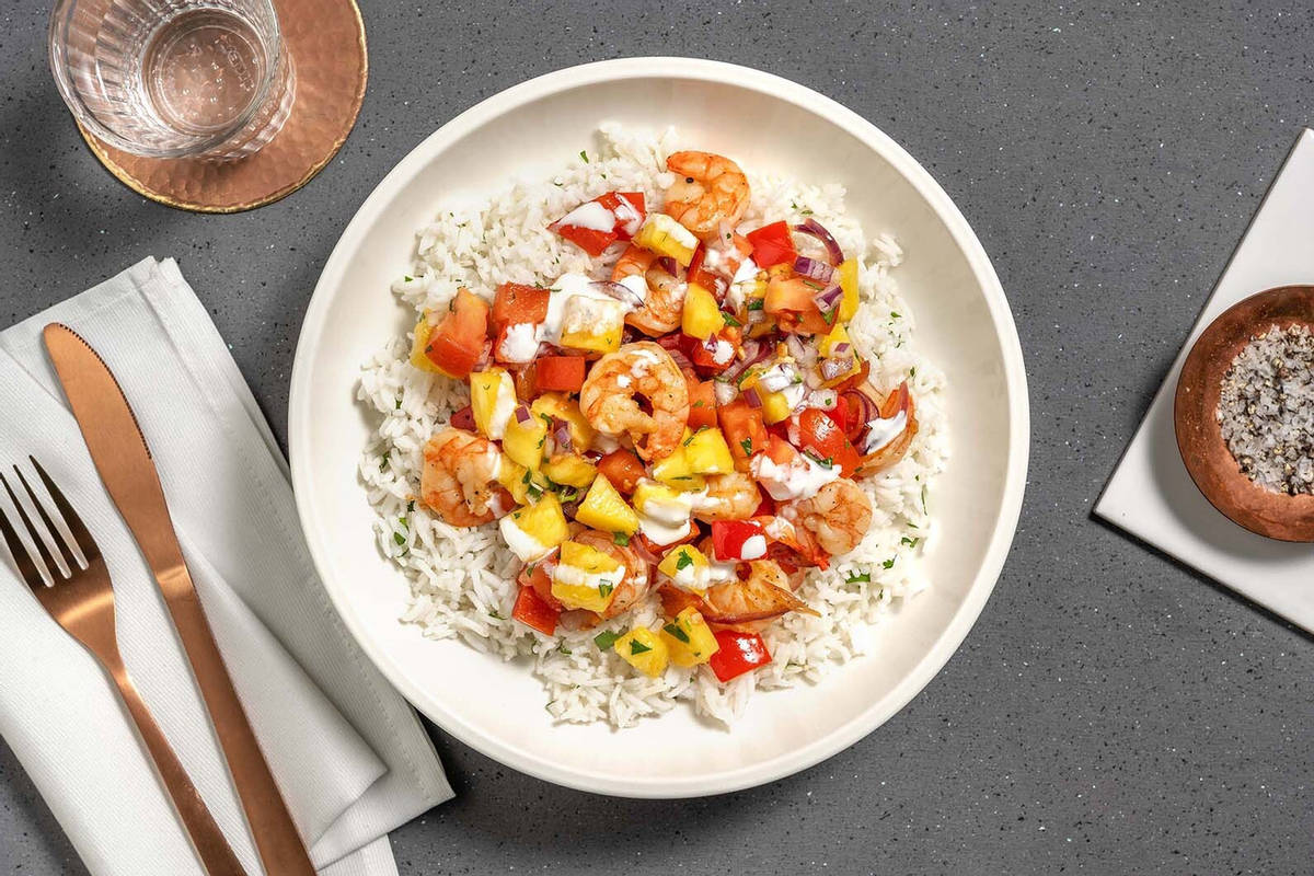 Air Fryer Jerk Shrimp