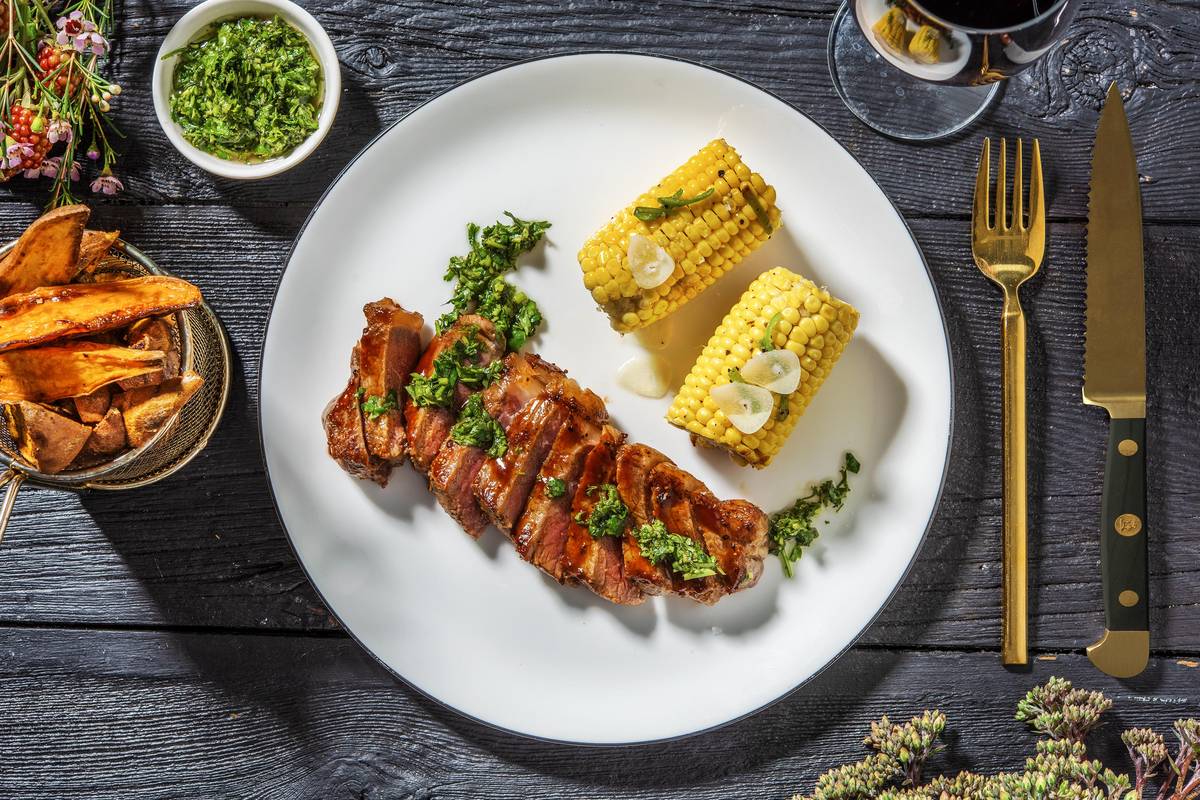 All-American BBQ Glazed Sirloin Steak