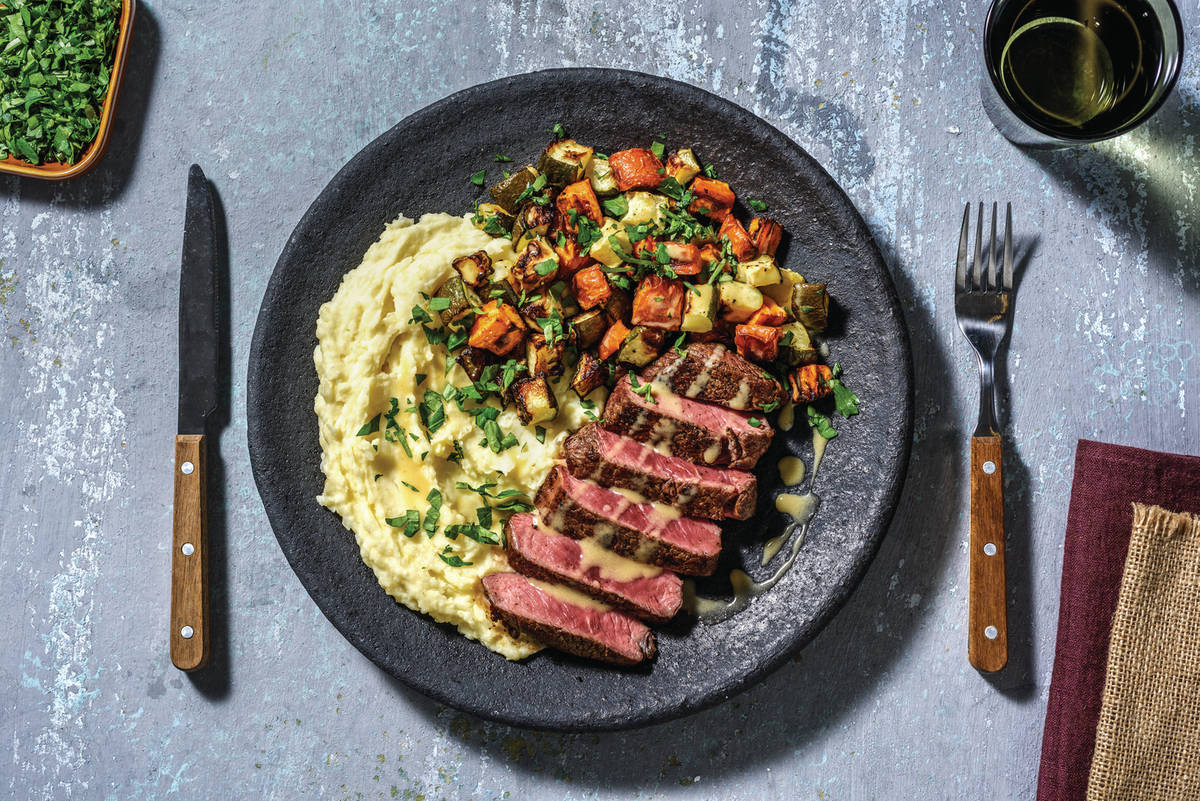 Southern Beef Rump & Mustard Sauce