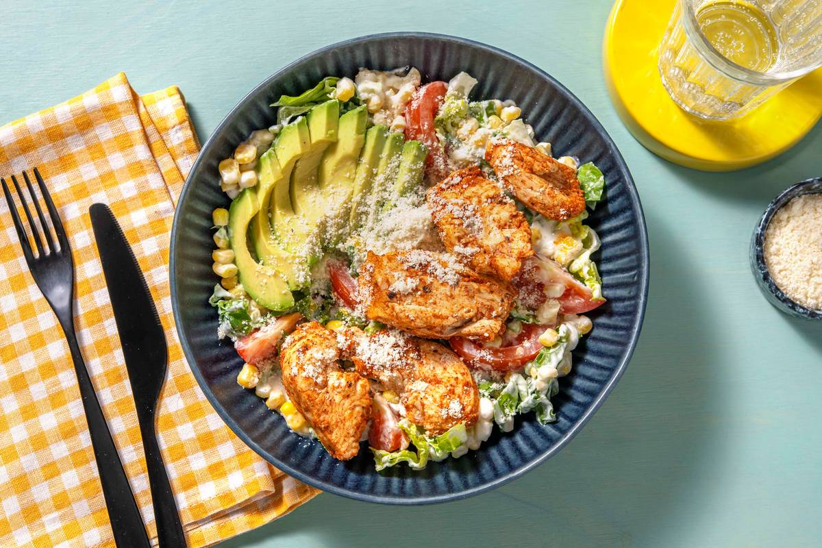 American Bowl! mit Poulet und Avocado