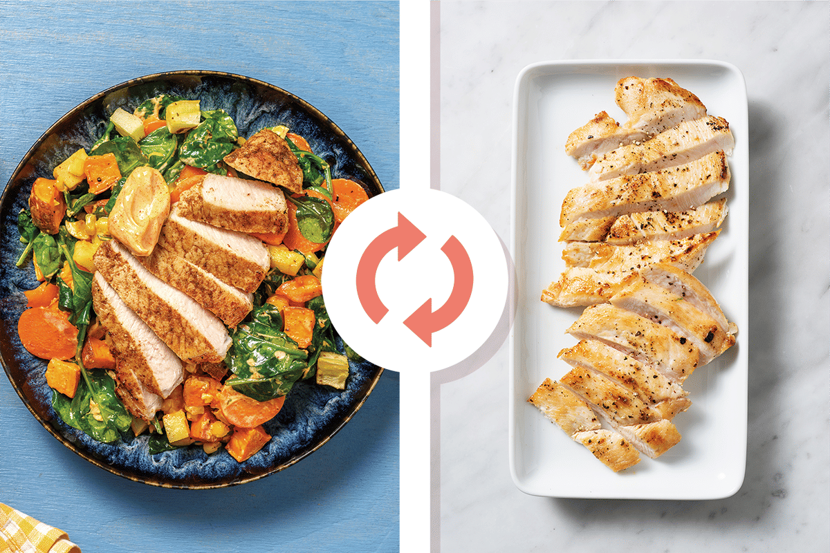 American-Spiced Chicken Steaks