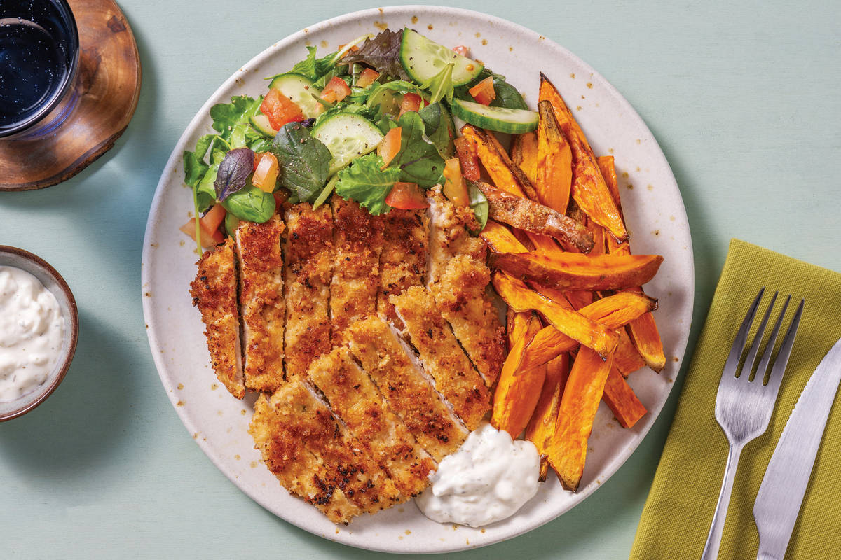 American-Spiced Pork Schnitzel