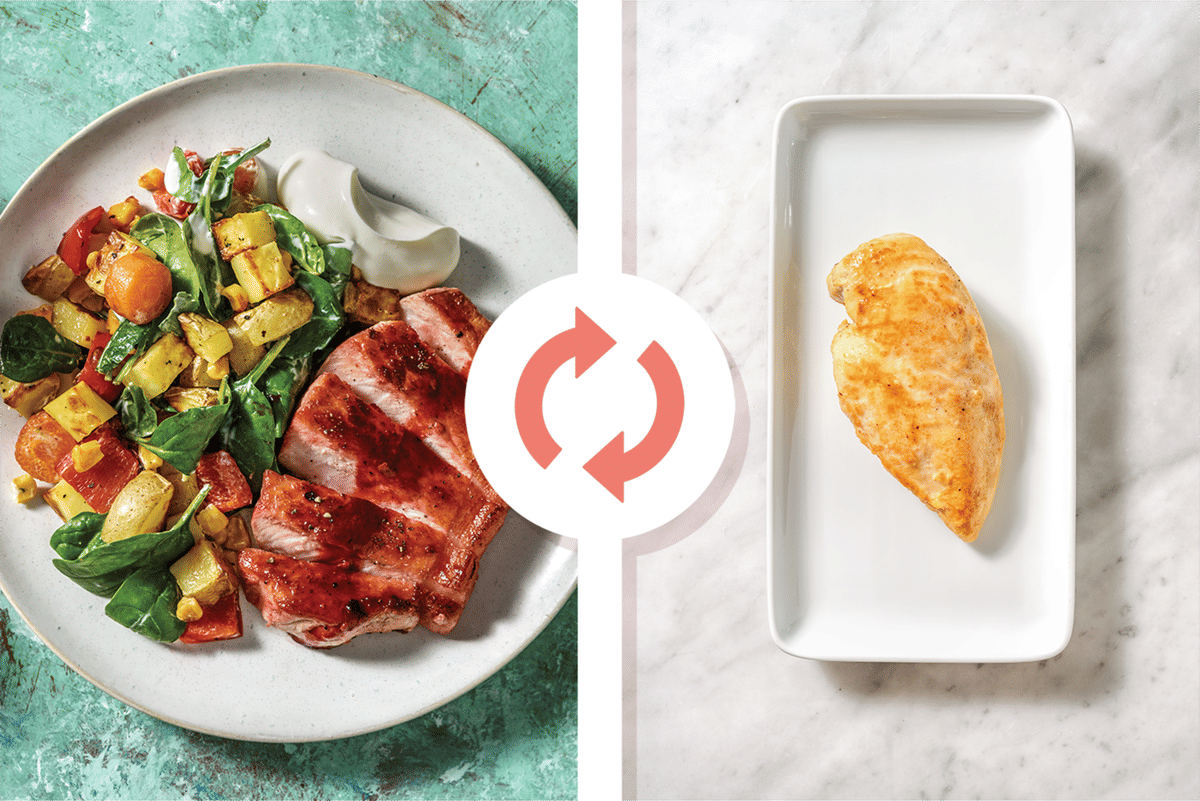 American-Spiced Chicken Steaks
