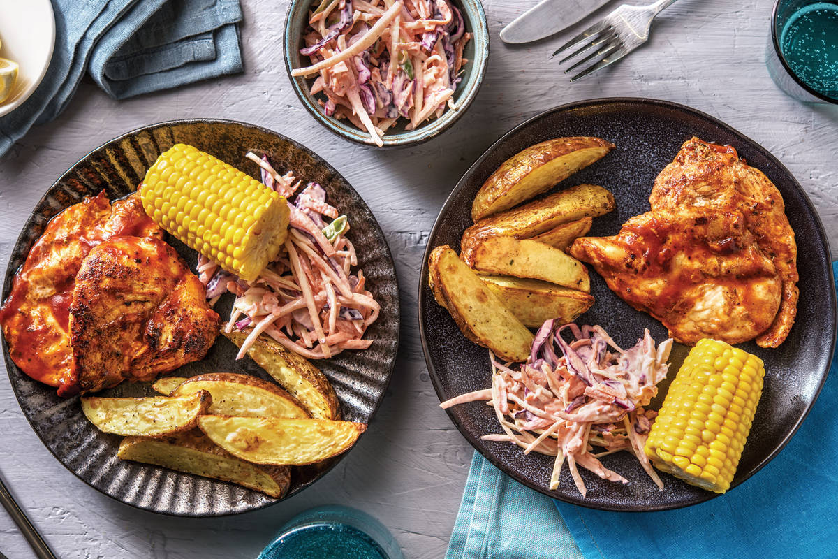 American-style BBQ Chicken