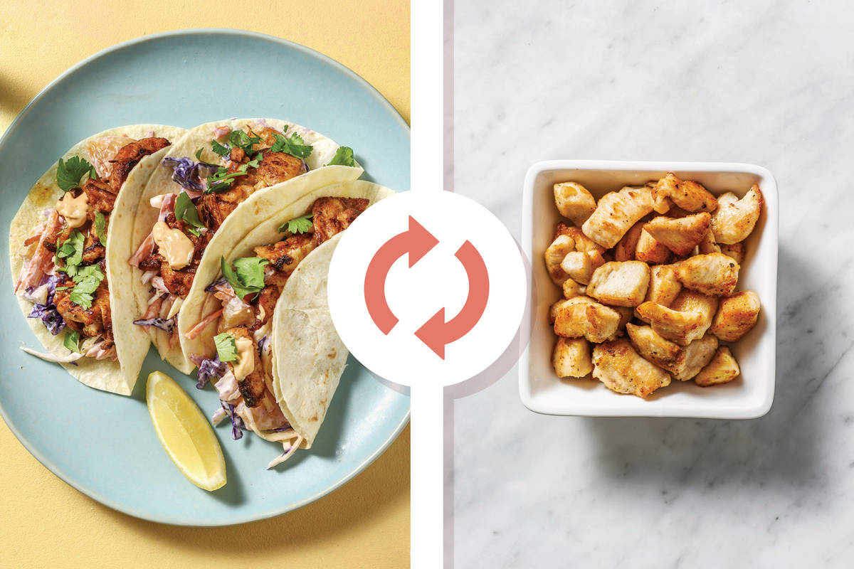 Quick American-Style Chicken Breast Tacos