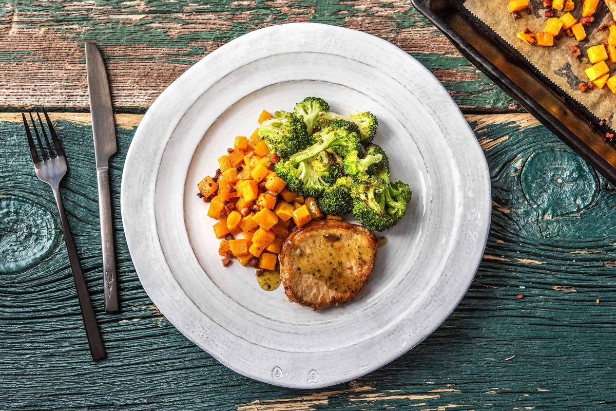 Apple-Glazed Pork Steaks