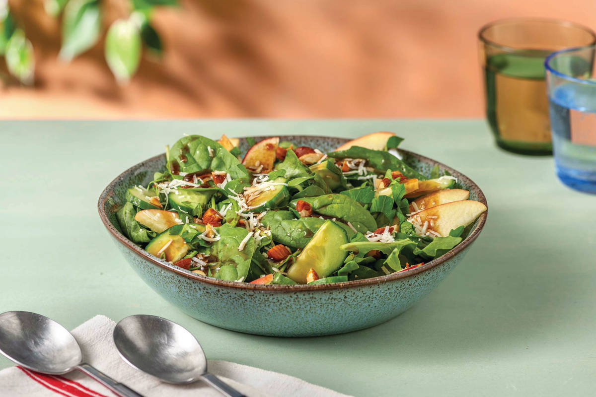 Apple & Parmesan Green Salad