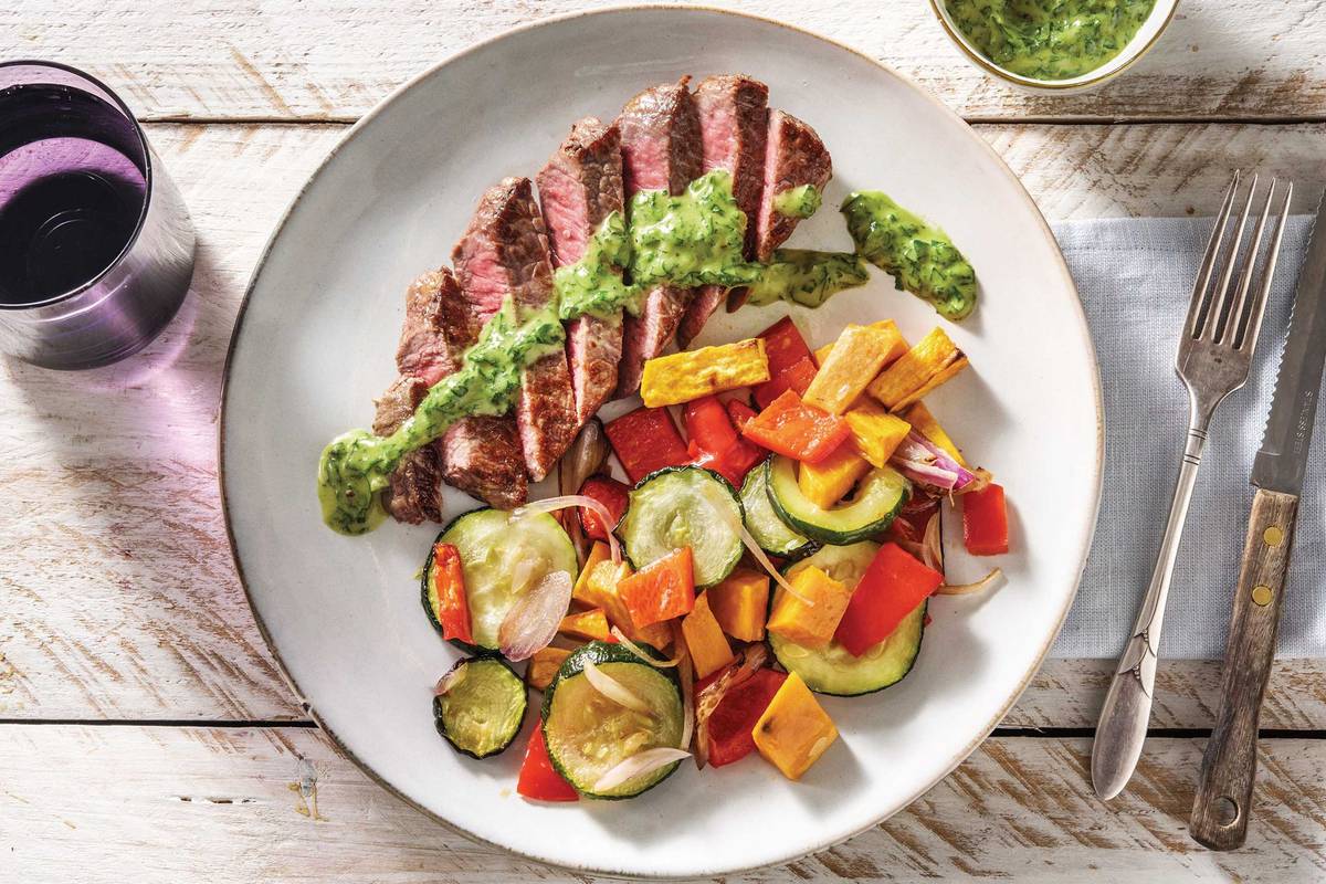 Argentinian Steak Chimichurri Recipe HelloFresh