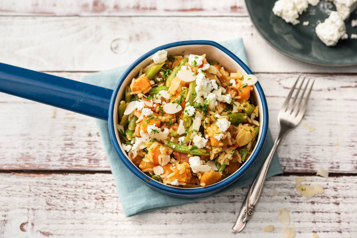 Aromatic Sweet Potato Biryani