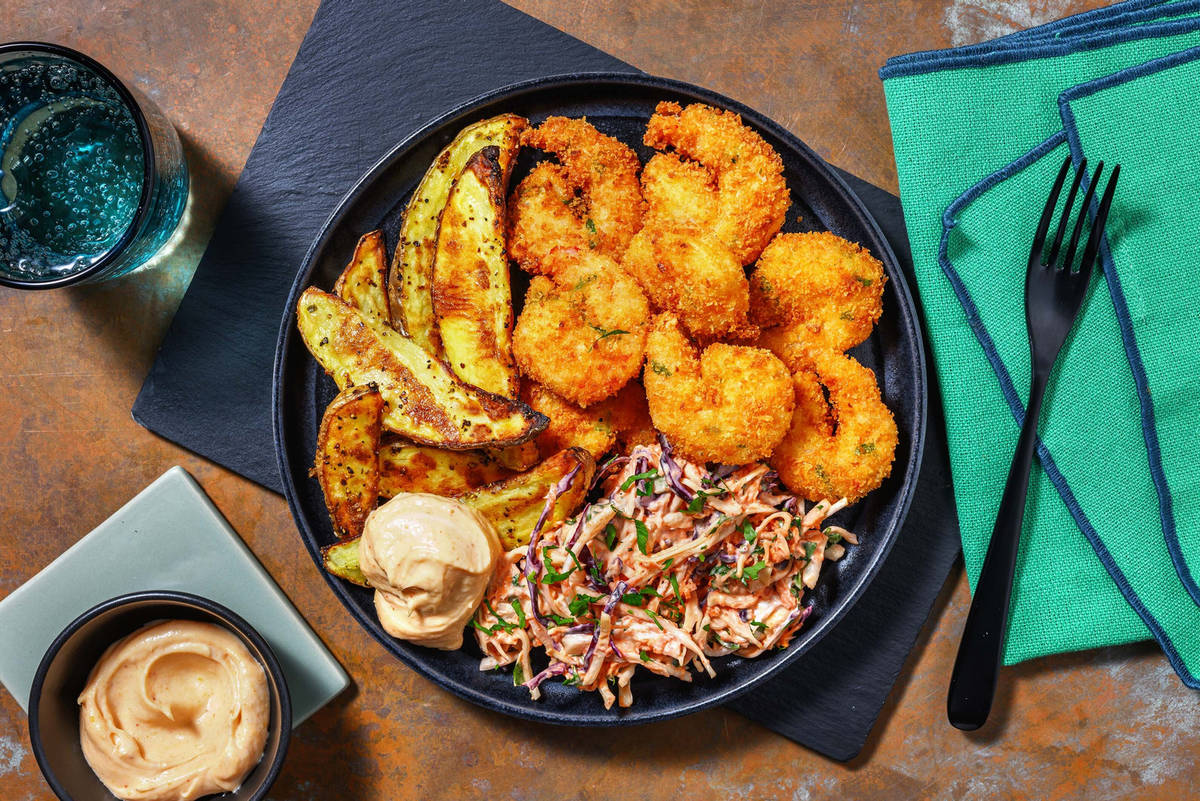 Jumbo Coconut Shrimp Platter