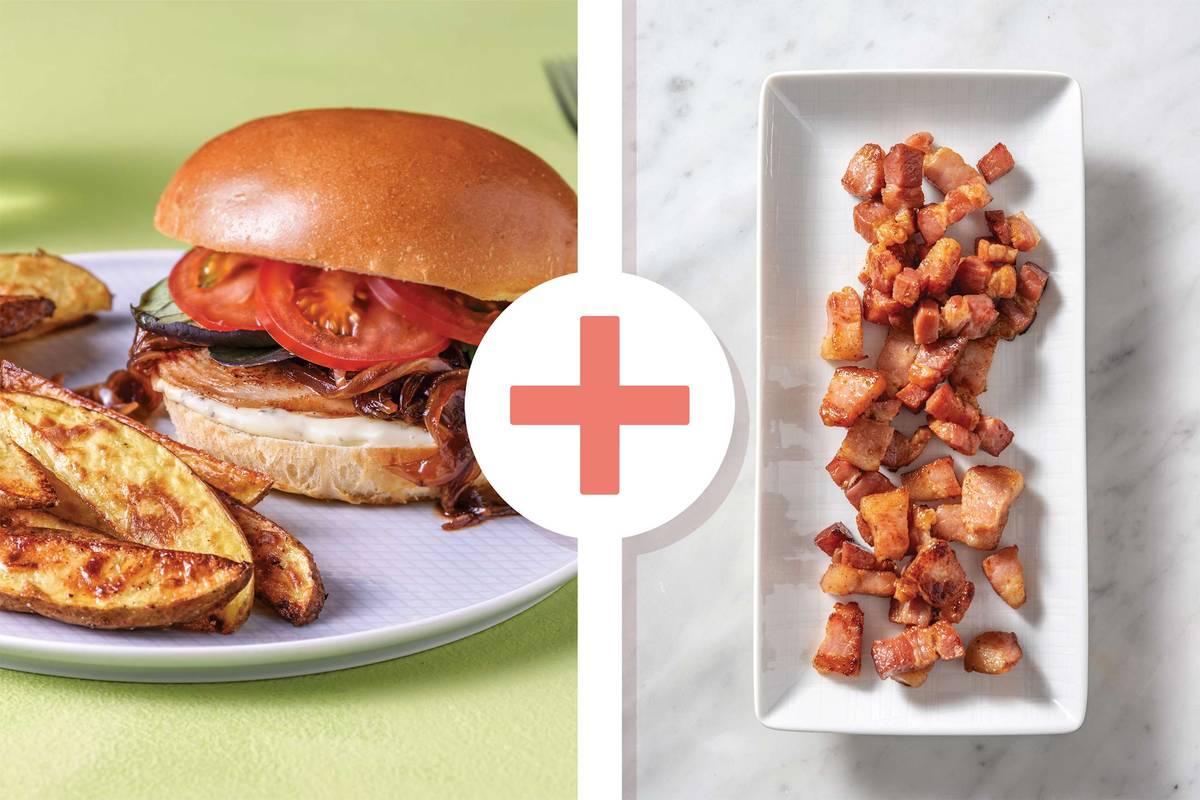 Aussie-Spiced Chicken Burger