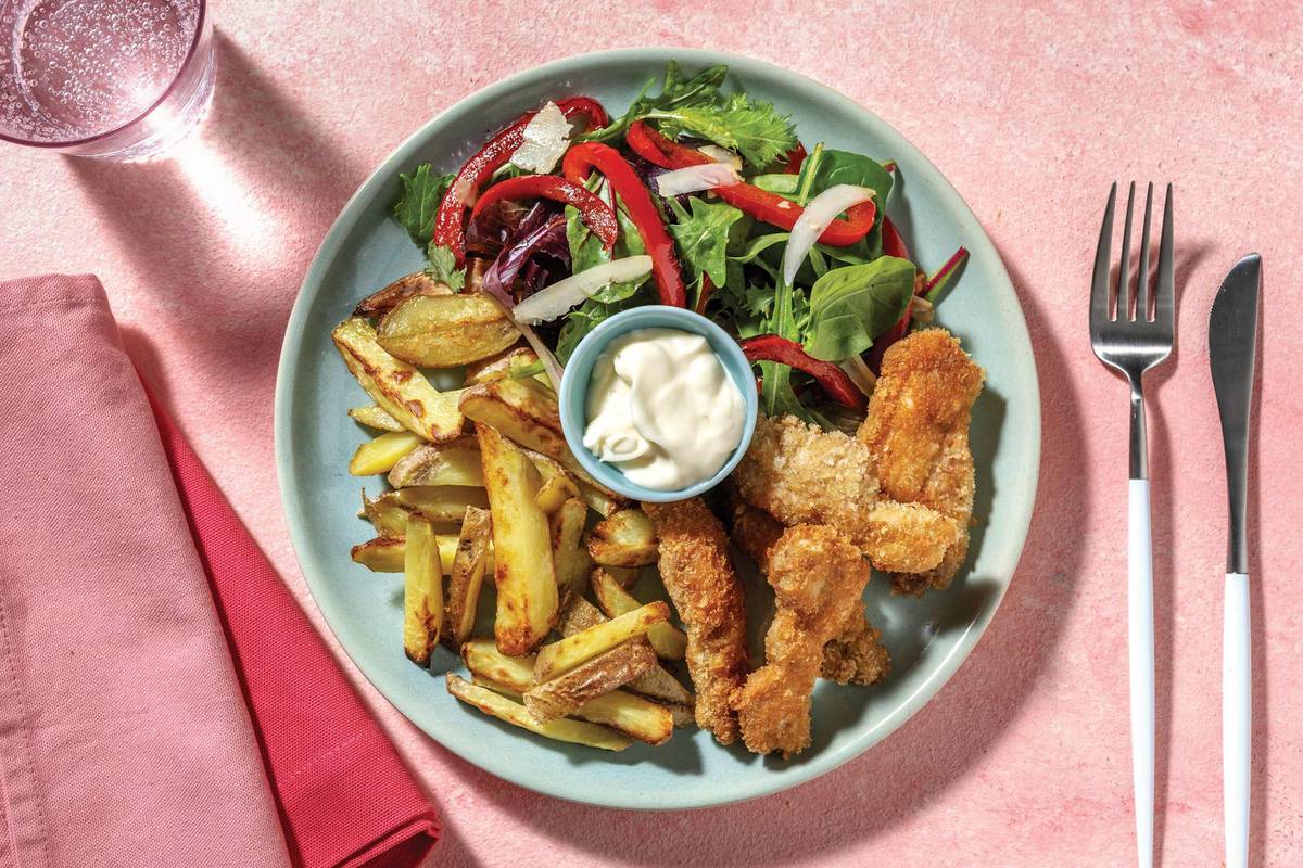 Aussie-Spiced Crumbed Chicken