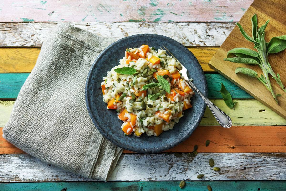 Buttered-Up Butternut Squash Risotto