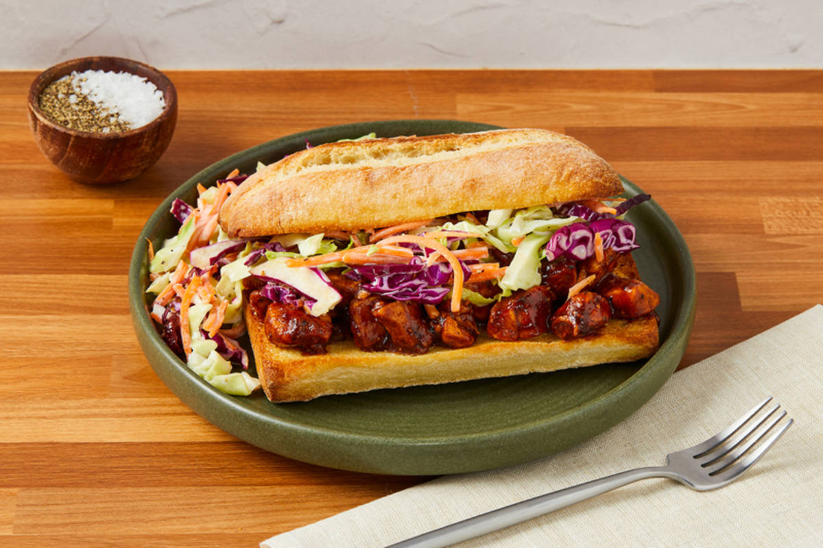 Sandwichs au poulet BBQ super rapides