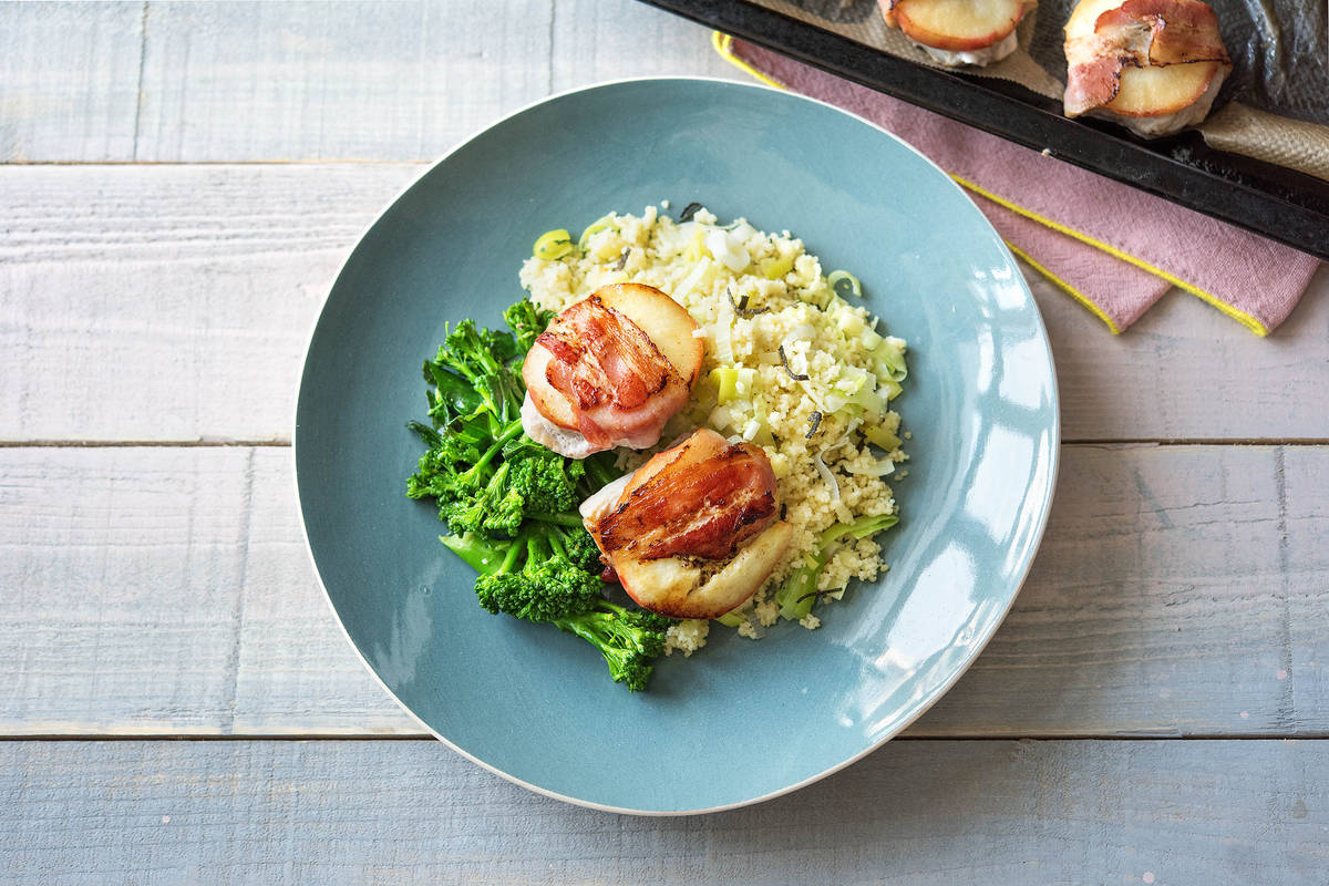 Bacon and Apple Pork Parcel