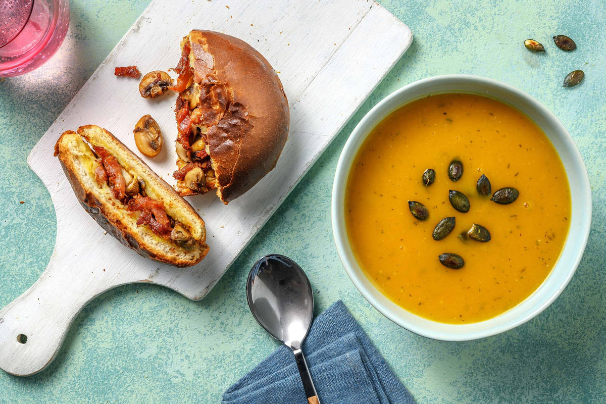 Bacon and Mushroom Melts