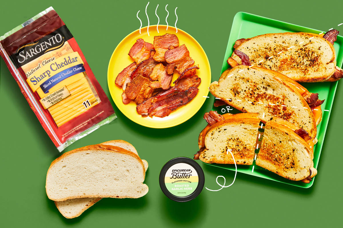 Bacon Cheddar Grilled Cheese