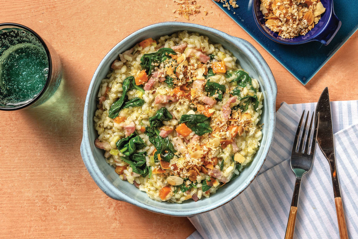 Bacon & Leek Risotto