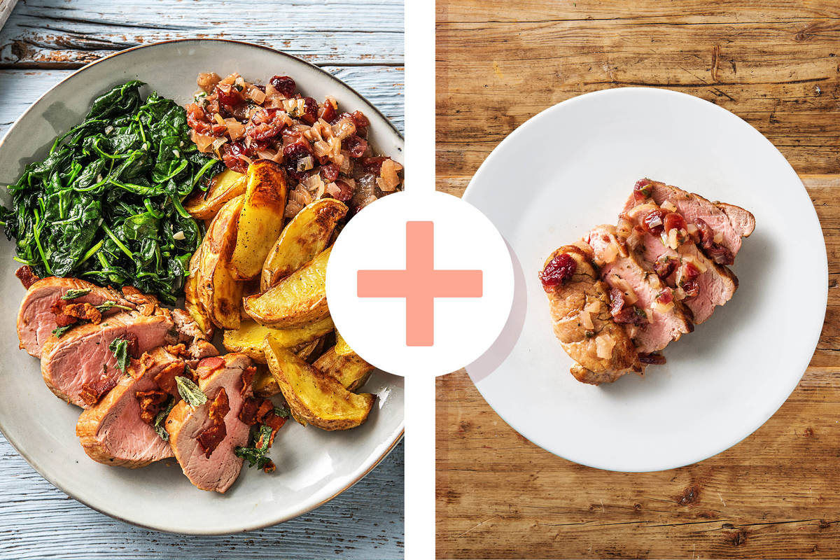 Bacon-Salbei-Schweinefilets