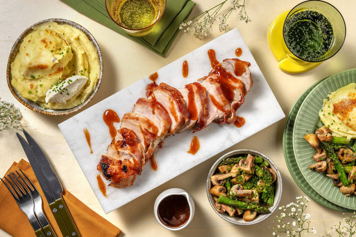 Bacon-Wrapped Pork Roast