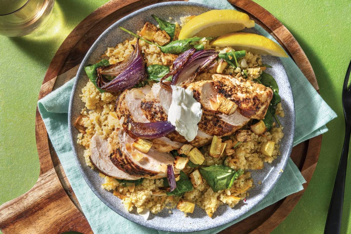 Chermoula Beef Rump & Veggie Coucous