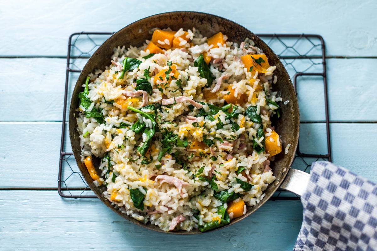 Baked Pumpkin Risotto