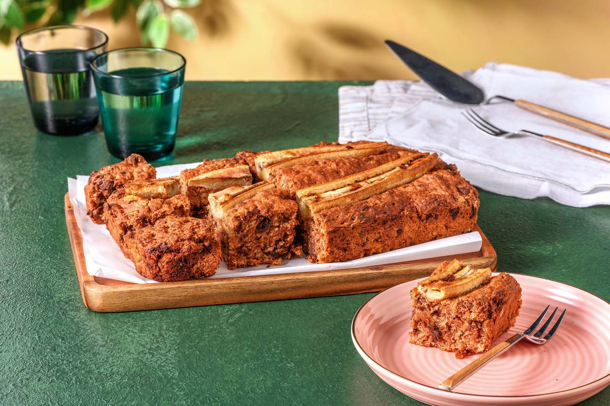 Box Pâtisserie | Banana bread aux pommes et raisins secs